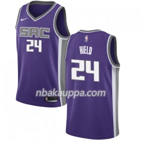 Sacramento Kings Buddy Hield 24 Nike 2017-18 Violetti Pelipaidat Swingman - Miesten
